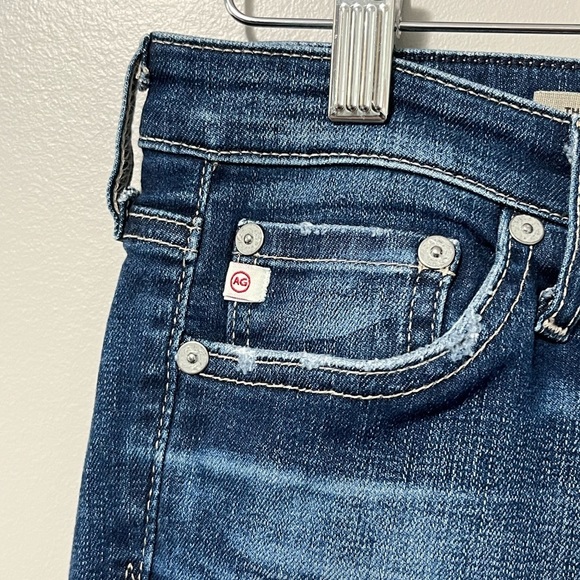 AG Jean The Legging Ankle Super Skinny Destroyed Faded Medium Wash - Picture 6 of 12